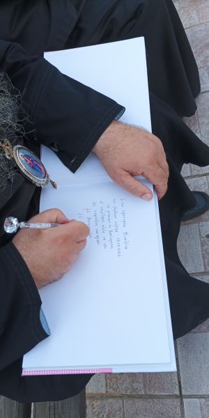 Βάπτιση μικρής κατασκηνώτριας